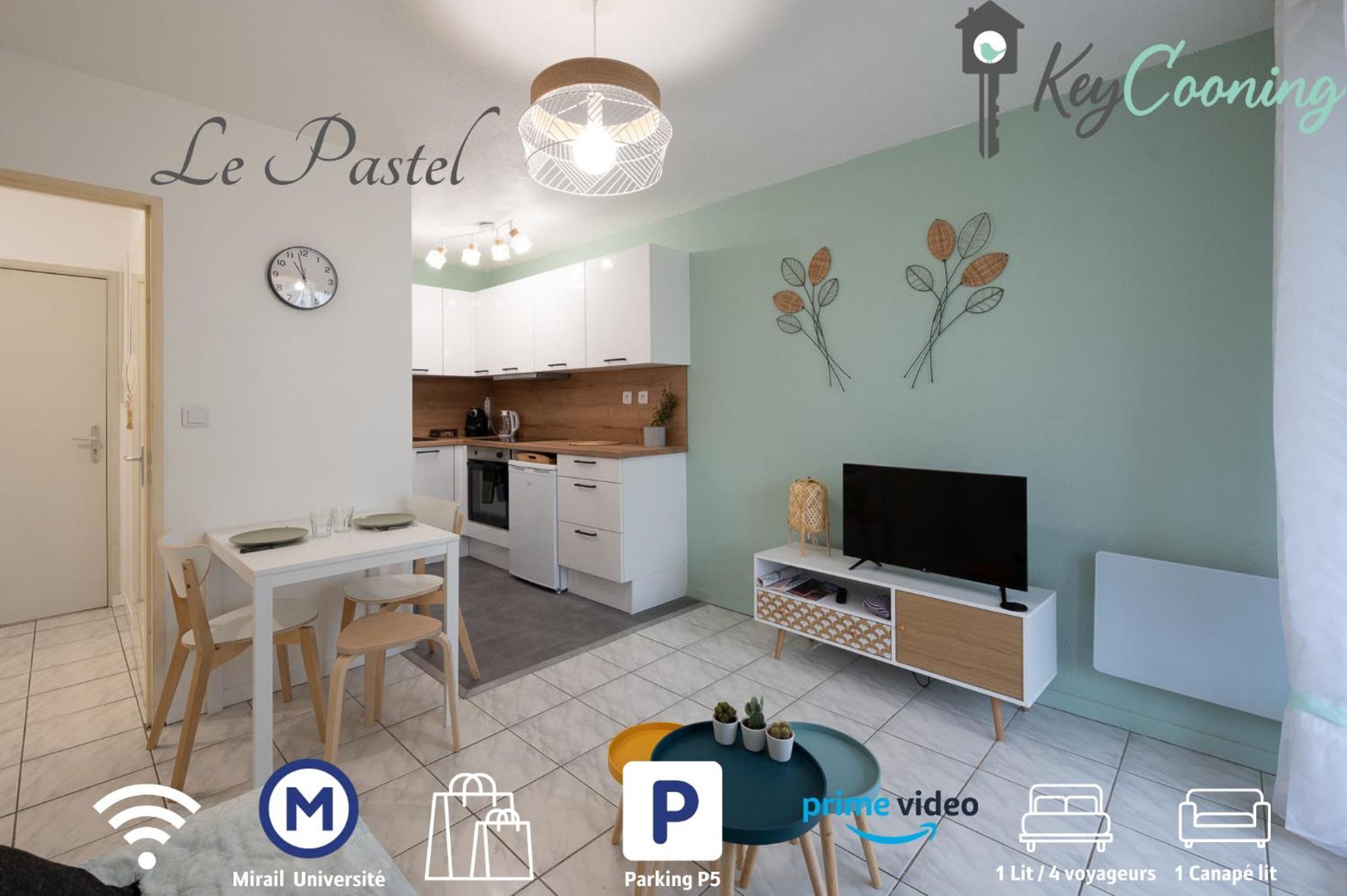 Le Pastel - Metro/ Centres De Formation-Fac-Thales Daire Toulouse Dış mekan fotoğraf